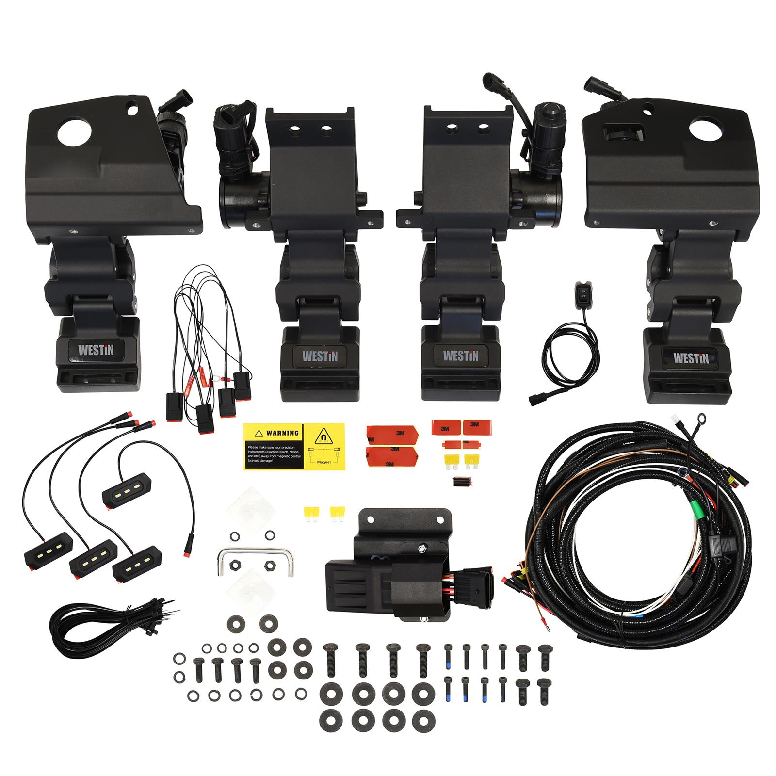 Westin 21-26 Ford Bronco 2dr (Excl. Bronco Sport) Pro-e Running Boards - Tex. Blk thumbnail 5