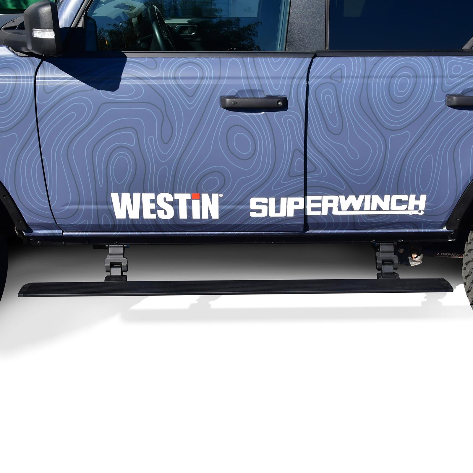Westin 21-26 Ford Bronco 4dr (Excl. Bronco Sport) Pro-e Running Boards - Tex. Blk thumbnail 3