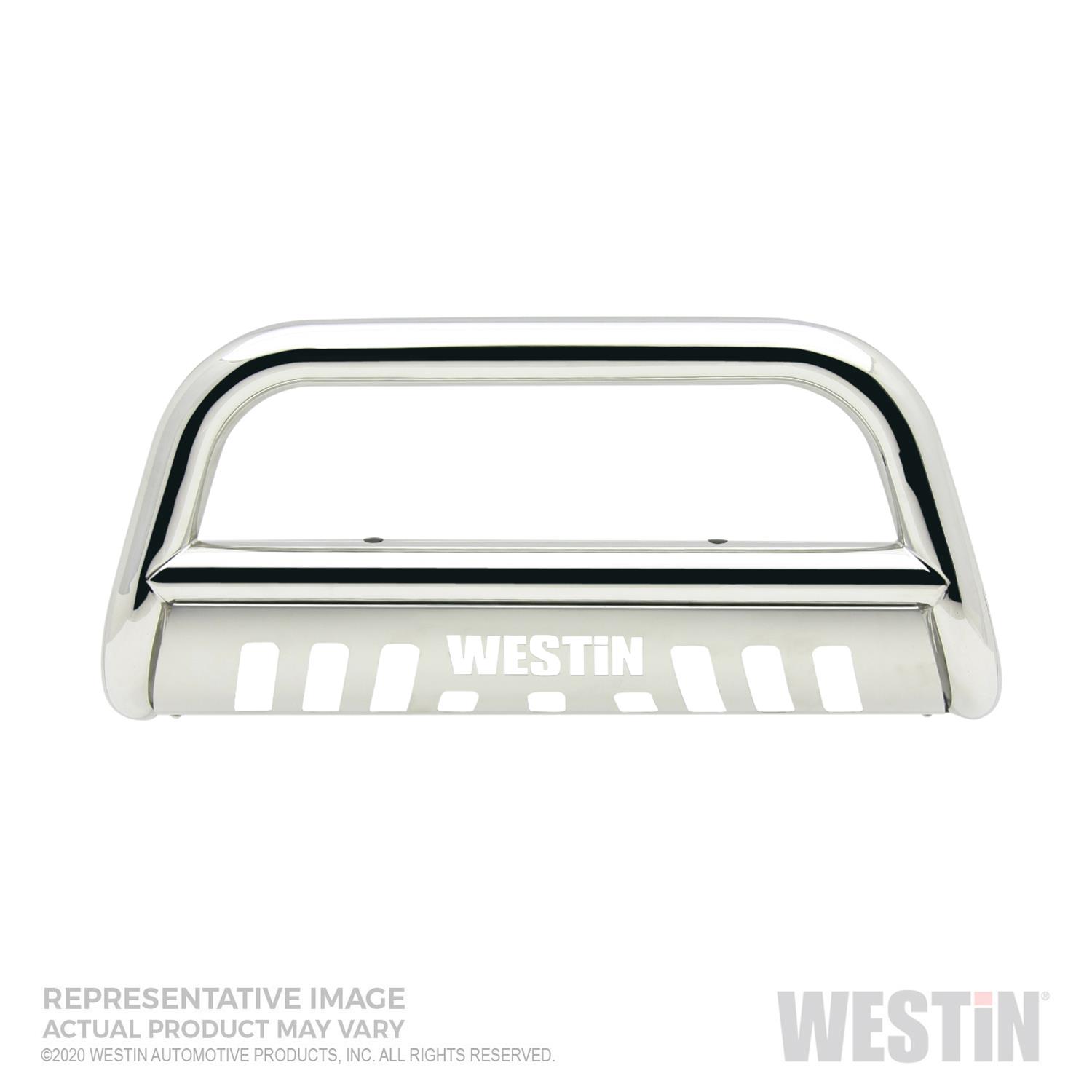 Westin E-Series Bull Bars 31-6020 Grille Guard, E-Series, Stainless Steel, Polished, Chevy, Each thumbnail 2