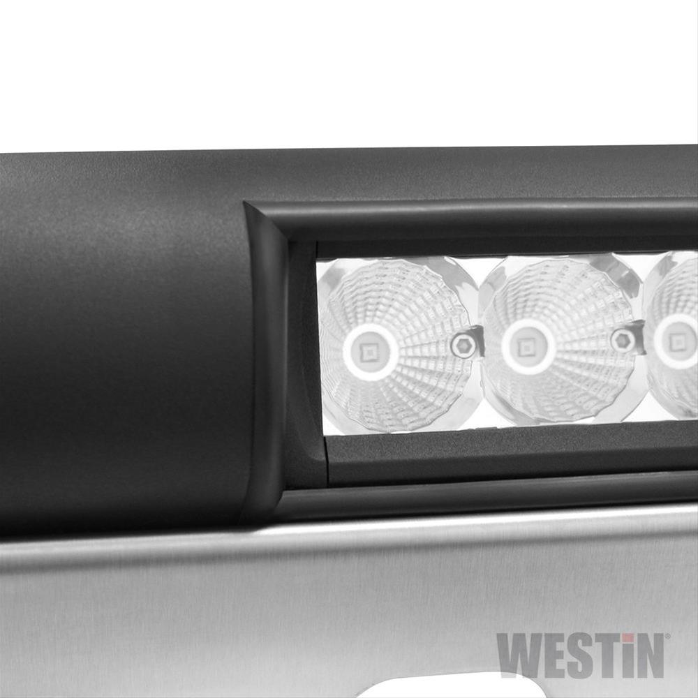 Westin 2009-2018 Dodge/Ram 1500 (Excl. Rebel model) Ultimate LED Bull Bar - Textured Black thumbnail 2