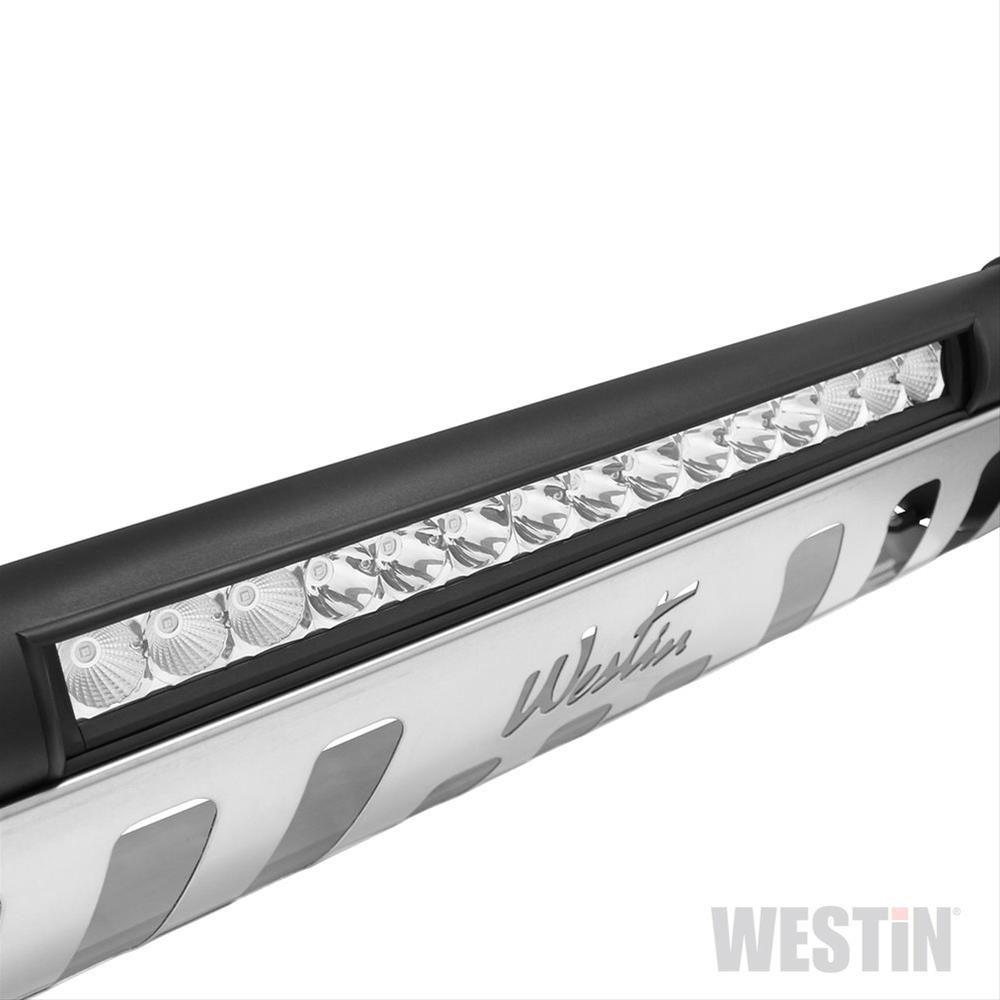 Westin 2009-2018 Dodge/Ram 1500 (Excl. Rebel model) Ultimate LED Bull Bar - Textured Black thumbnail 3