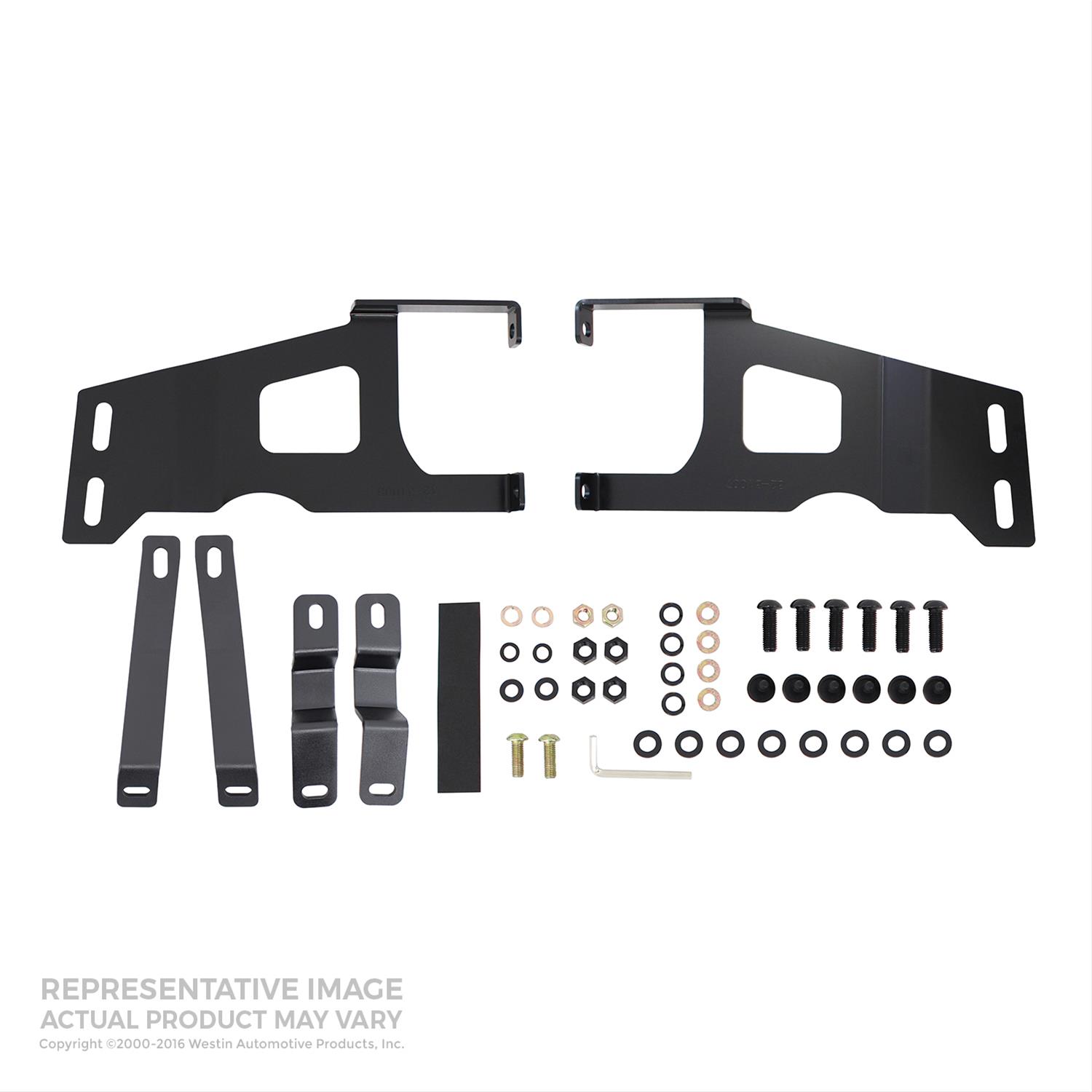 Westin Contour Bull Bars 32-31065T Grille Guard, Bar, One-piece, Steel, Black Textured Powdercoated, Dodge, Ram, Each thumbnail 2
