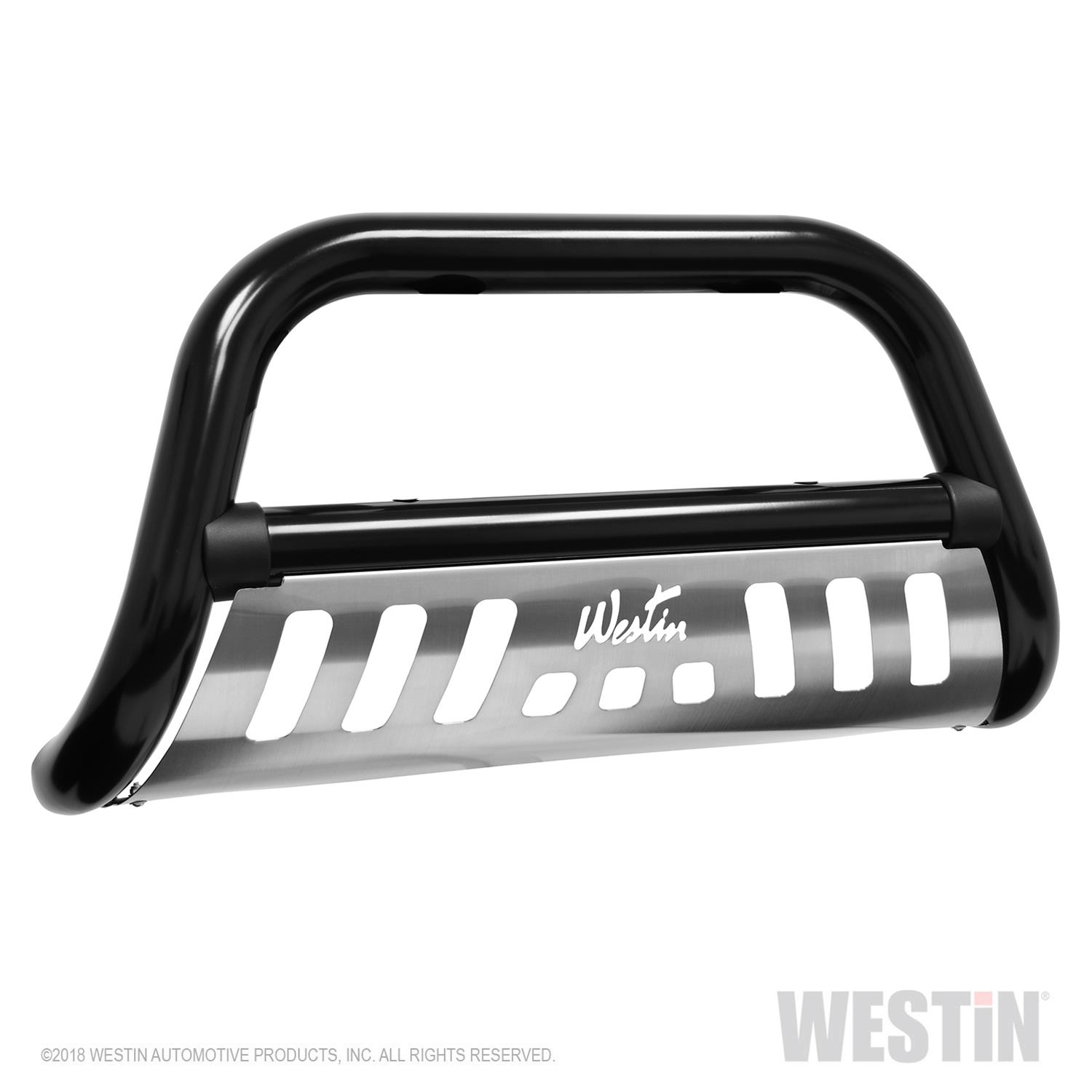 Westin Automotive Grille Guards 32-3955 Ultimate Bull Bar; Chevrolet Silverado 1500 2019 (Excl. 2019 Silverado LD)/Black thumbnail 3