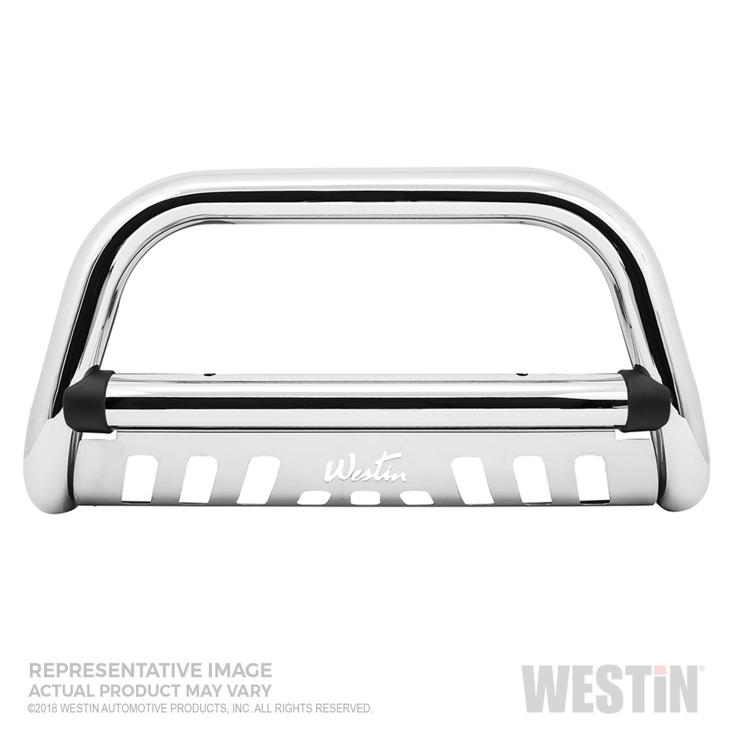 Westin Ultimate Bull Bars 32-3970 Grille Guard, Ultimate, Stainless Steel, Chrome, Ram, Each