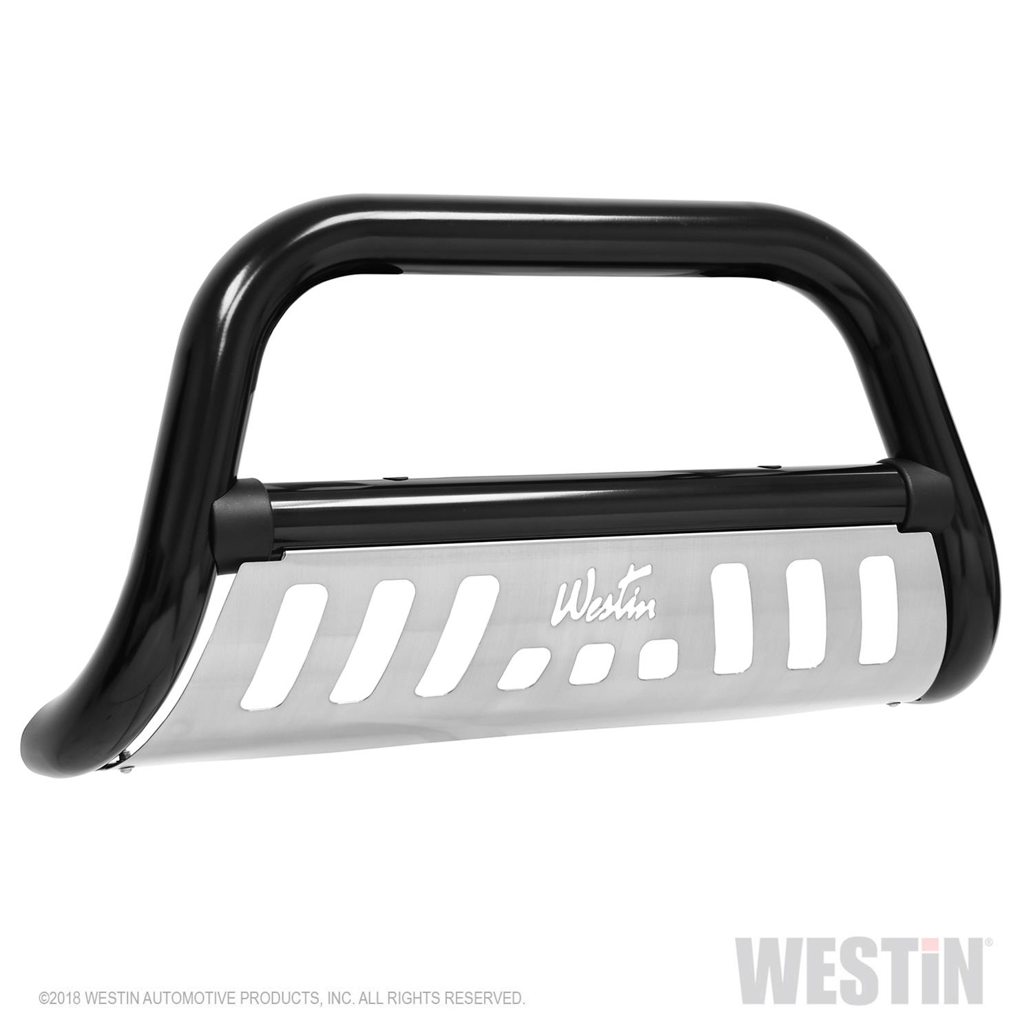 Westin Ultimate Bull Bars for 2019-2024 1500 - 32-3975 Grille Guard, Ultimate, Steel, Black, Ram, Each thumbnail 4