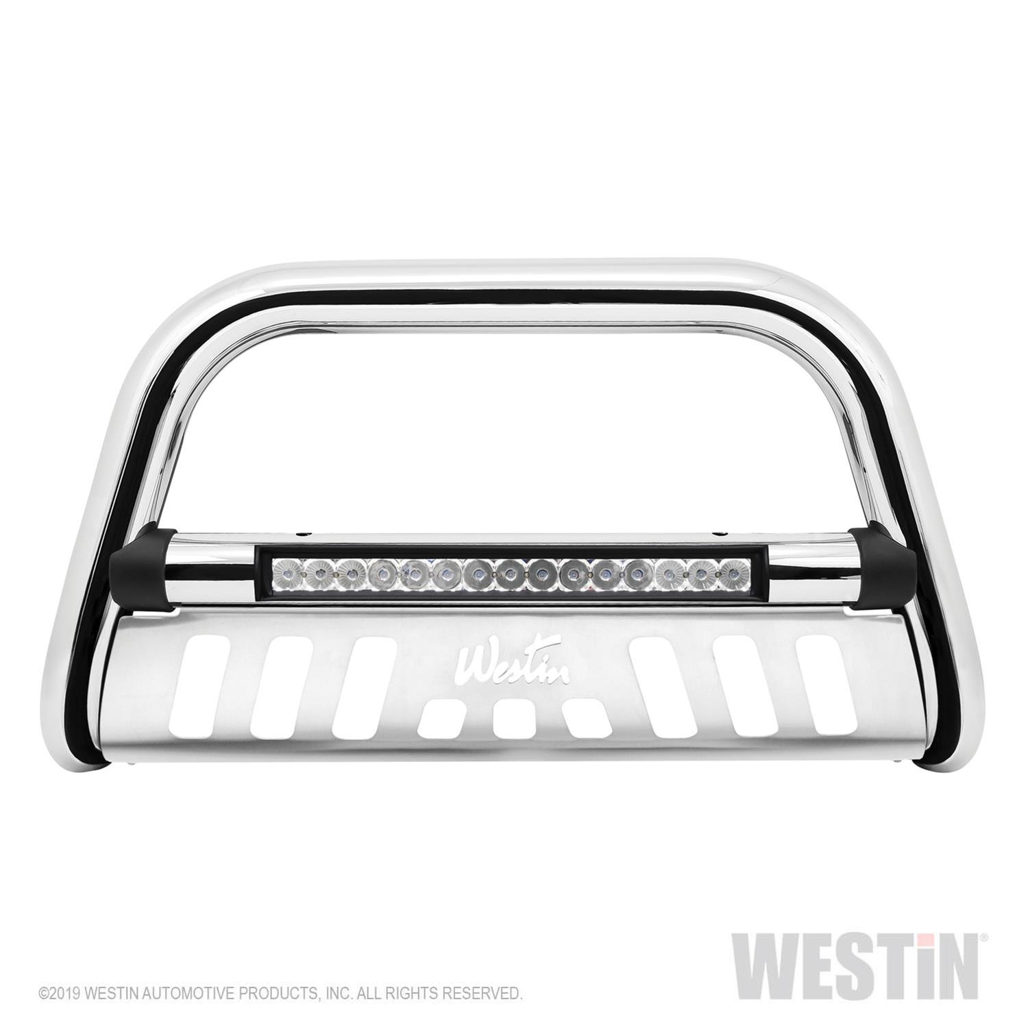 Westin Ultimate Bull Bars for 2019-2023 RANGER - 32-3980L Grille Guard, Ultimate, Stainless Steel, Chrome, Ford, Each thumbnail 2