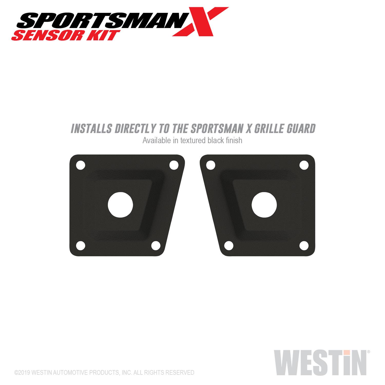 Westin Sportsman 16-18 Silverado 1500 / 2019 Silverado LD Sportsman X Sensor Kit - Textured Black