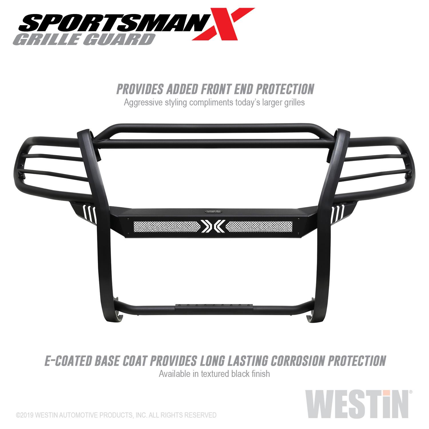 Westin 12-20 Nissan Frontier Sportsman X Grille Guard - Textured Black thumbnail 9