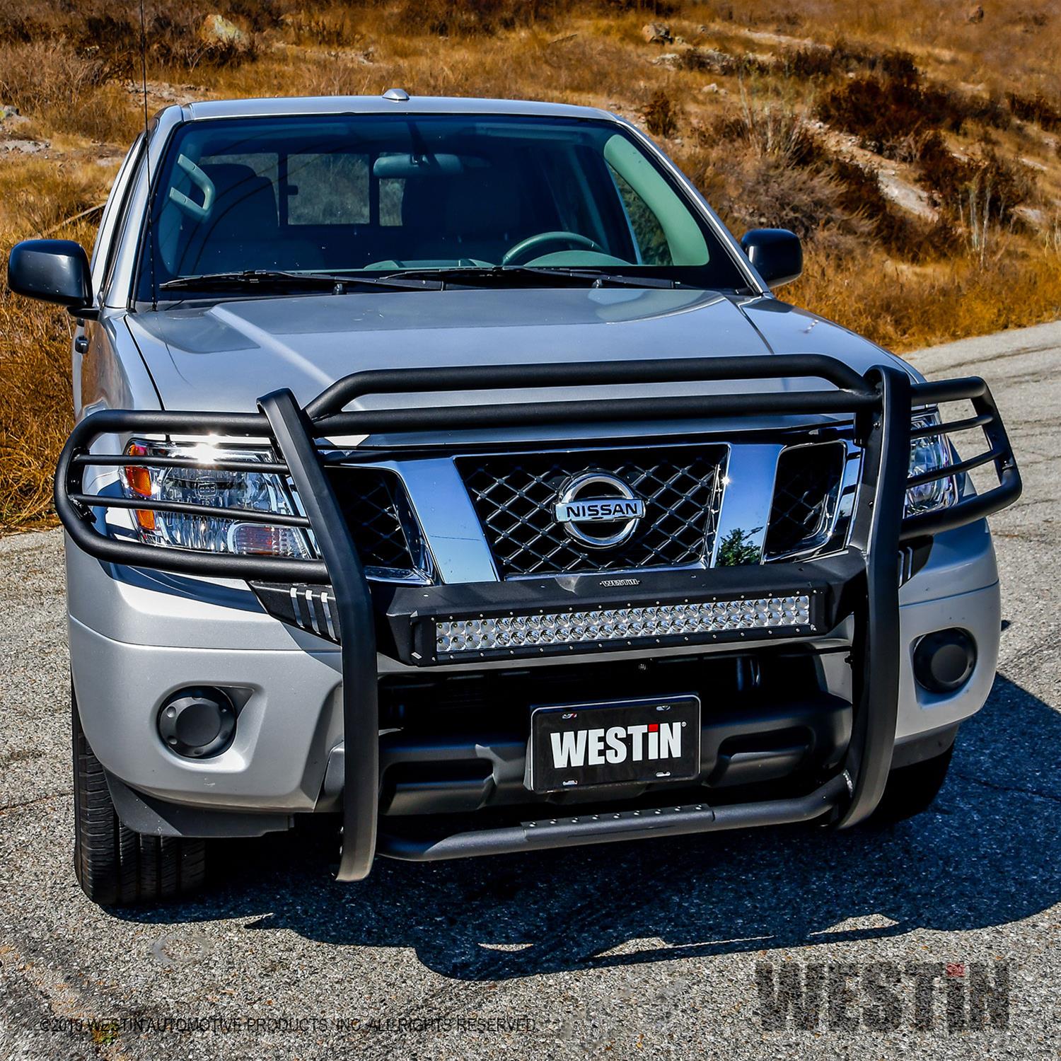 Westin 12-20 Nissan Frontier Sportsman X Grille Guard - Textured Black thumbnail 4