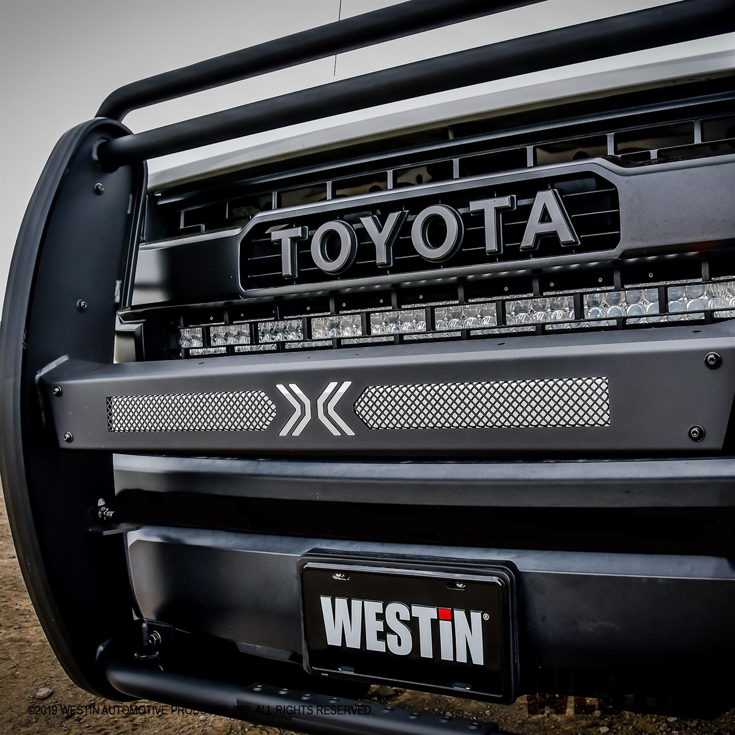 Westin 14-20 Toyota Tundra Sportsman X Grille Guard - Textured Black thumbnail 3