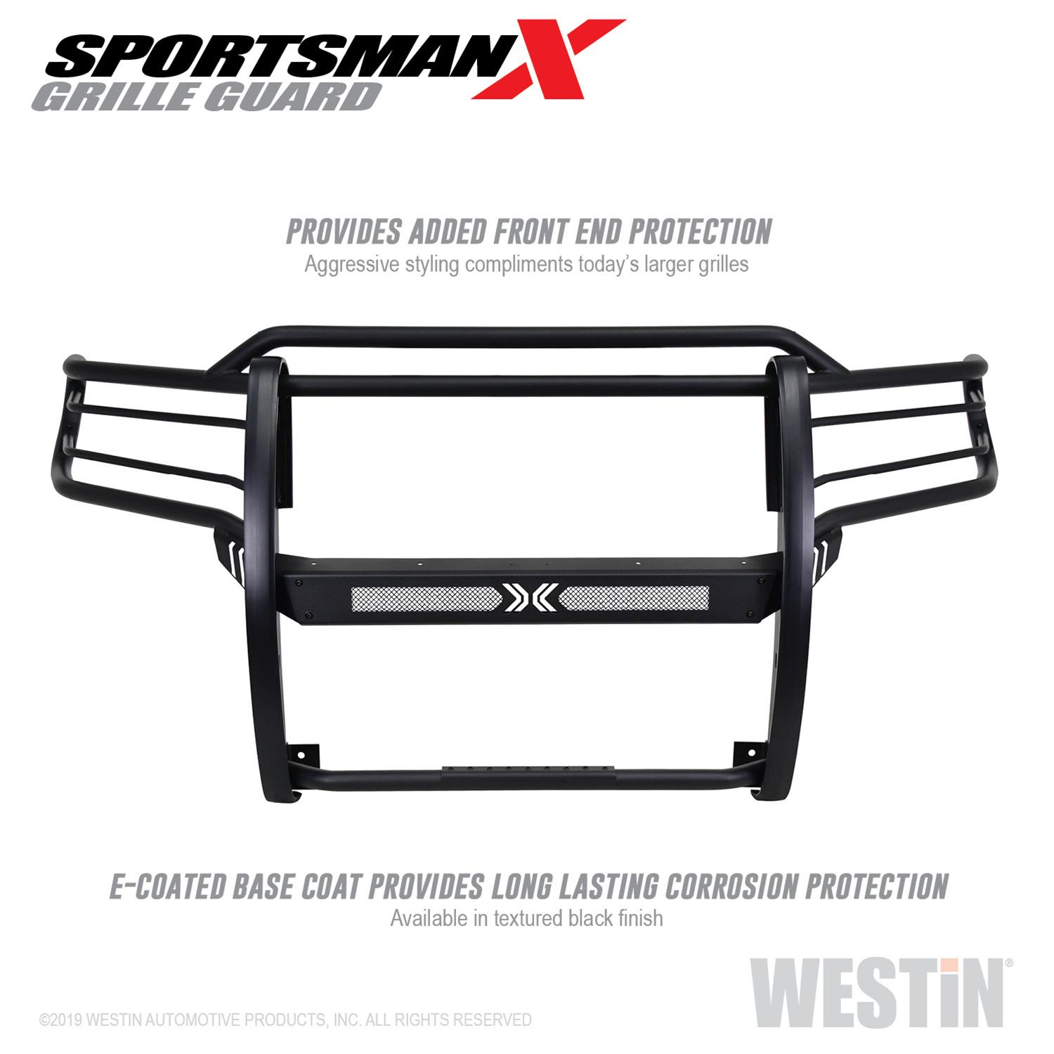 Westin 14-20 Toyota Tundra Sportsman X Grille Guard - Textured Black thumbnail 8