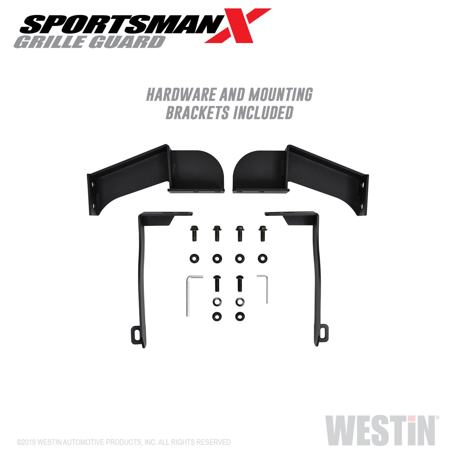 Westin 14-20 Toyota Tundra Sportsman X Grille Guard - Textured Black thumbnail 9