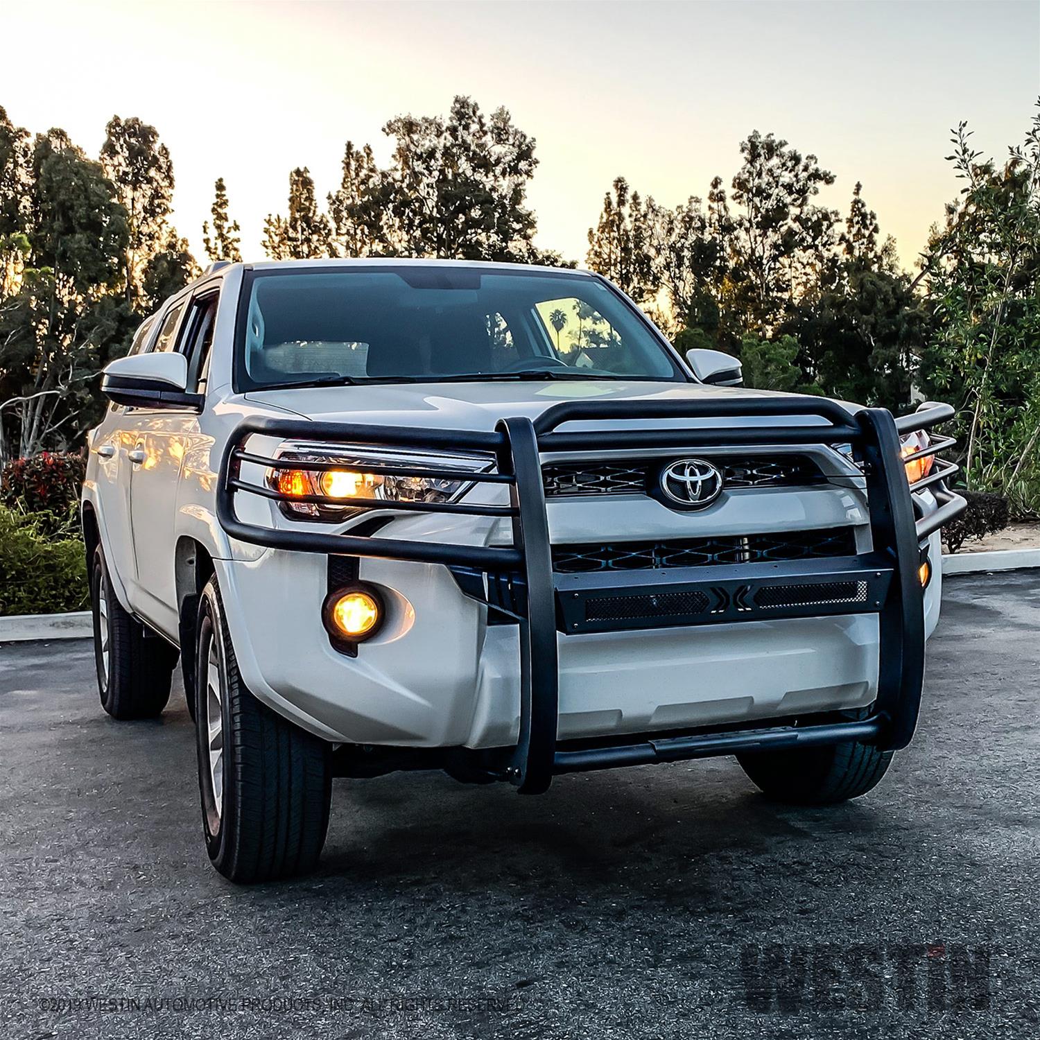 Westin 14-21 Toyota 4Runner (Excl. Limited) Sportsman X Grille Guard - Textured Black thumbnail 2
