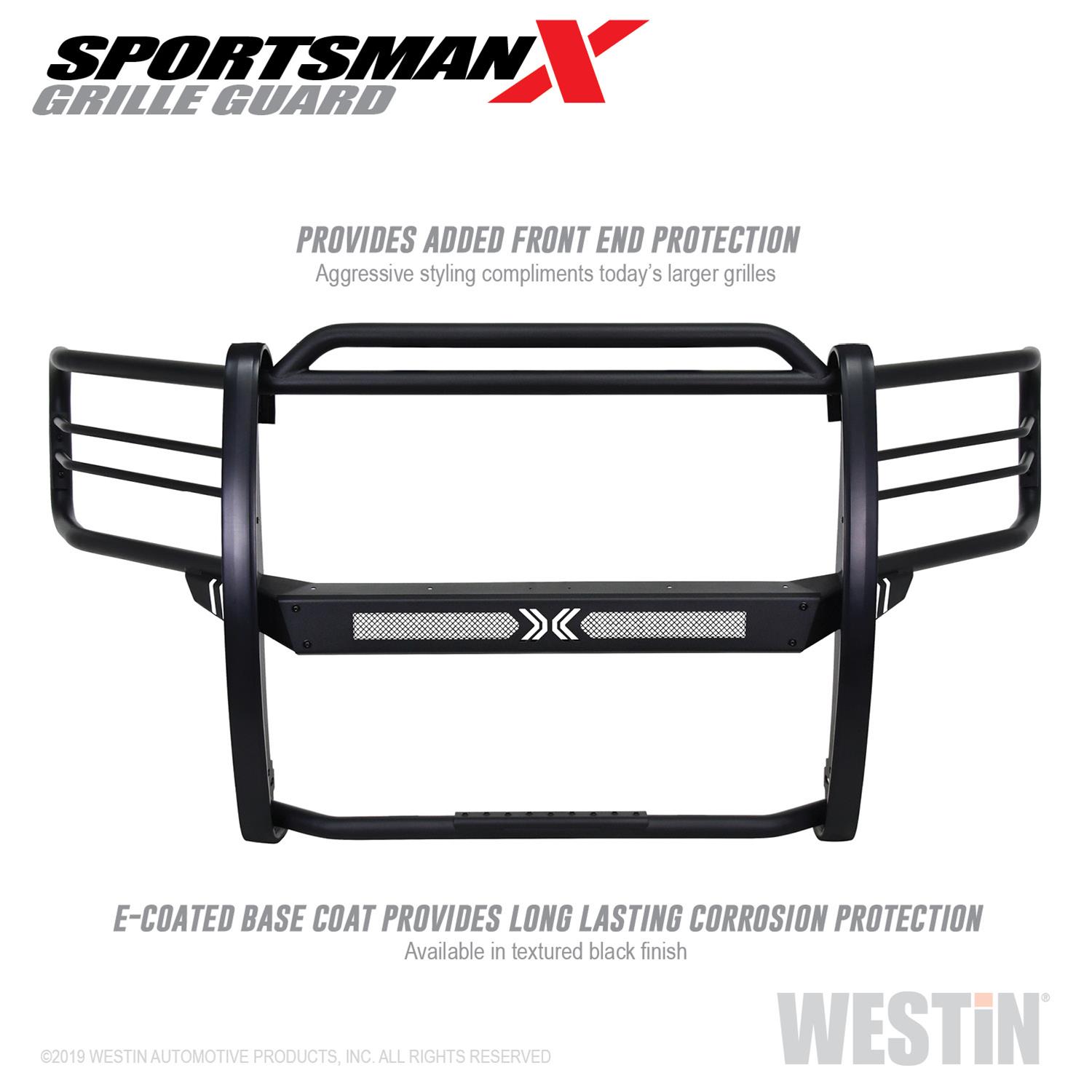 Westin 15-20 Ford F150 Sportsman X Grille Guard - Textured Black thumbnail 8