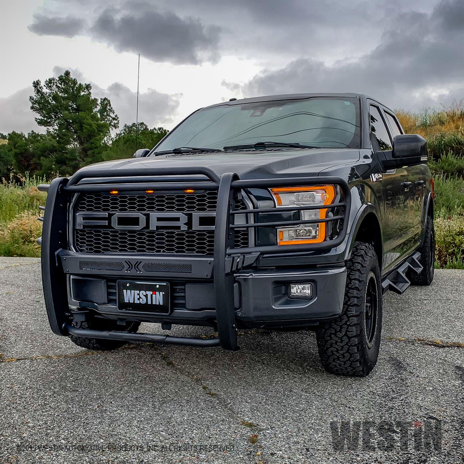 Westin 15-20 Ford F150 Sportsman X Grille Guard - Textured Black thumbnail 3