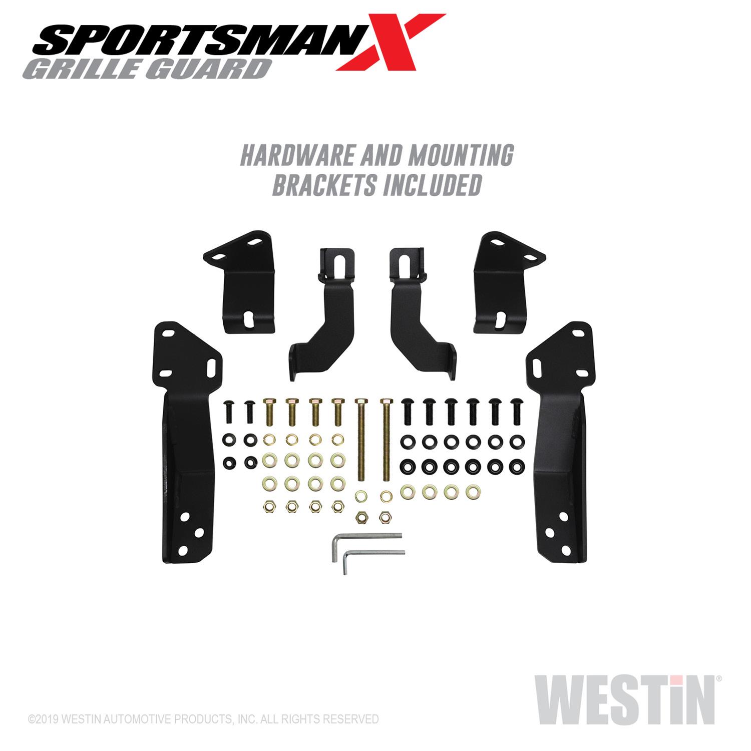 Westin 2020 Chevy Silverado 2500/3500 Sportsman X Grille Guard - Textured Black thumbnail 5