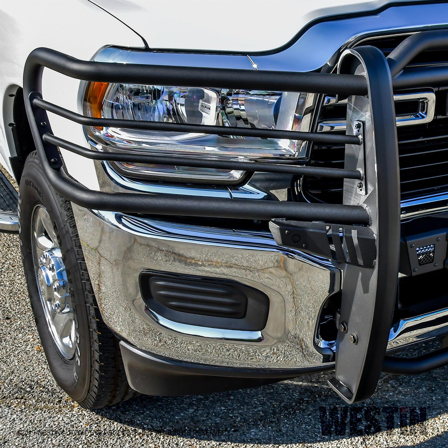 Westin 19-20 Ram 2500/3500 Sportsman X Grille Guard - Textured Black thumbnail 3