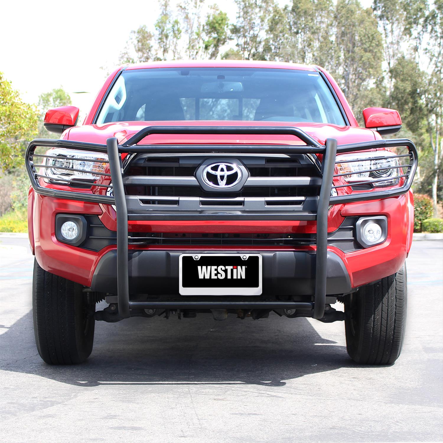 Westin 2016-2018 Toyota Tacoma Sportsman Grille Guard - Black