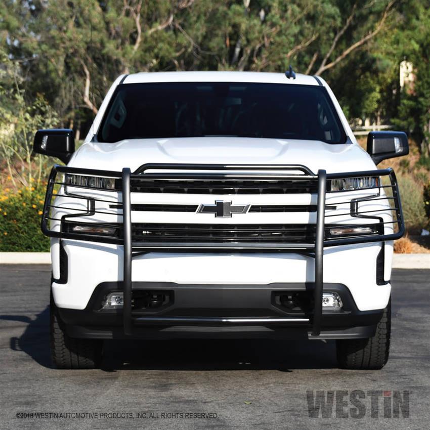Westin 2019 Chevrolet Silverado 1500 Sportsman Grille Guard - Black thumbnail 4