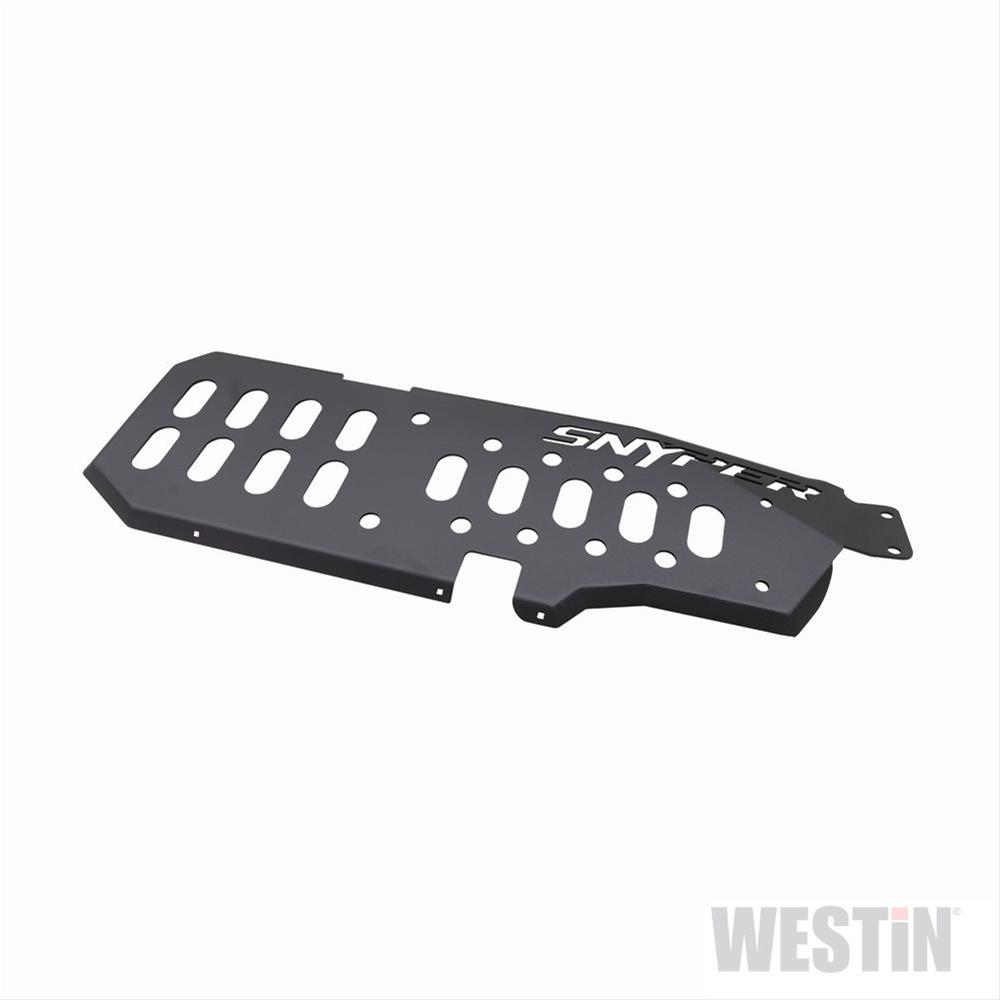 Westin/Snyper 07-17 Jeep Wrangler 2Dr Gas Tank Skid Plate - Textured Black thumbnail 5