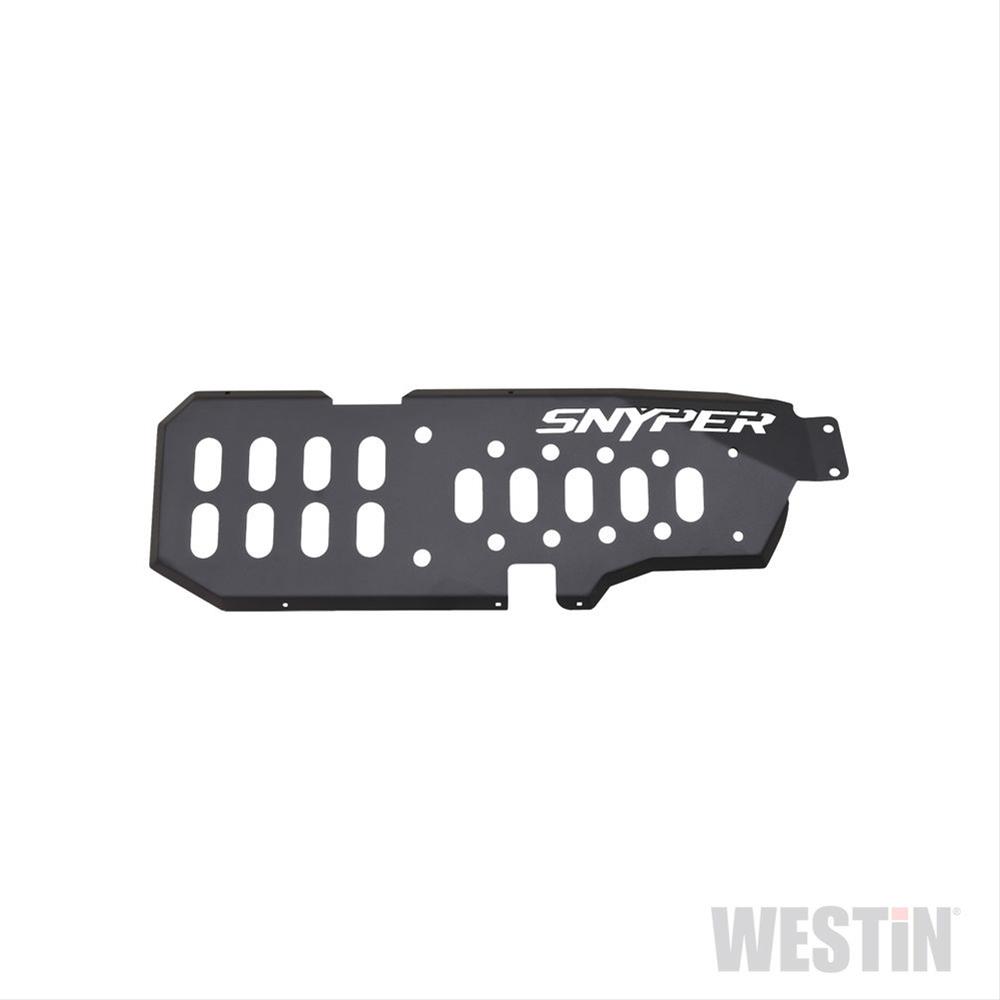 Westin/Snyper 07-17 Jeep Wrangler 2Dr Gas Tank Skid Plate - Textured Black thumbnail 6