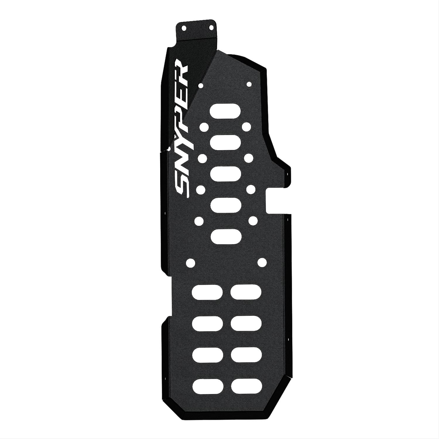 Westin/Snyper 07-17 Jeep Wrangler 2Dr Gas Tank Skid Plate - Textured Black