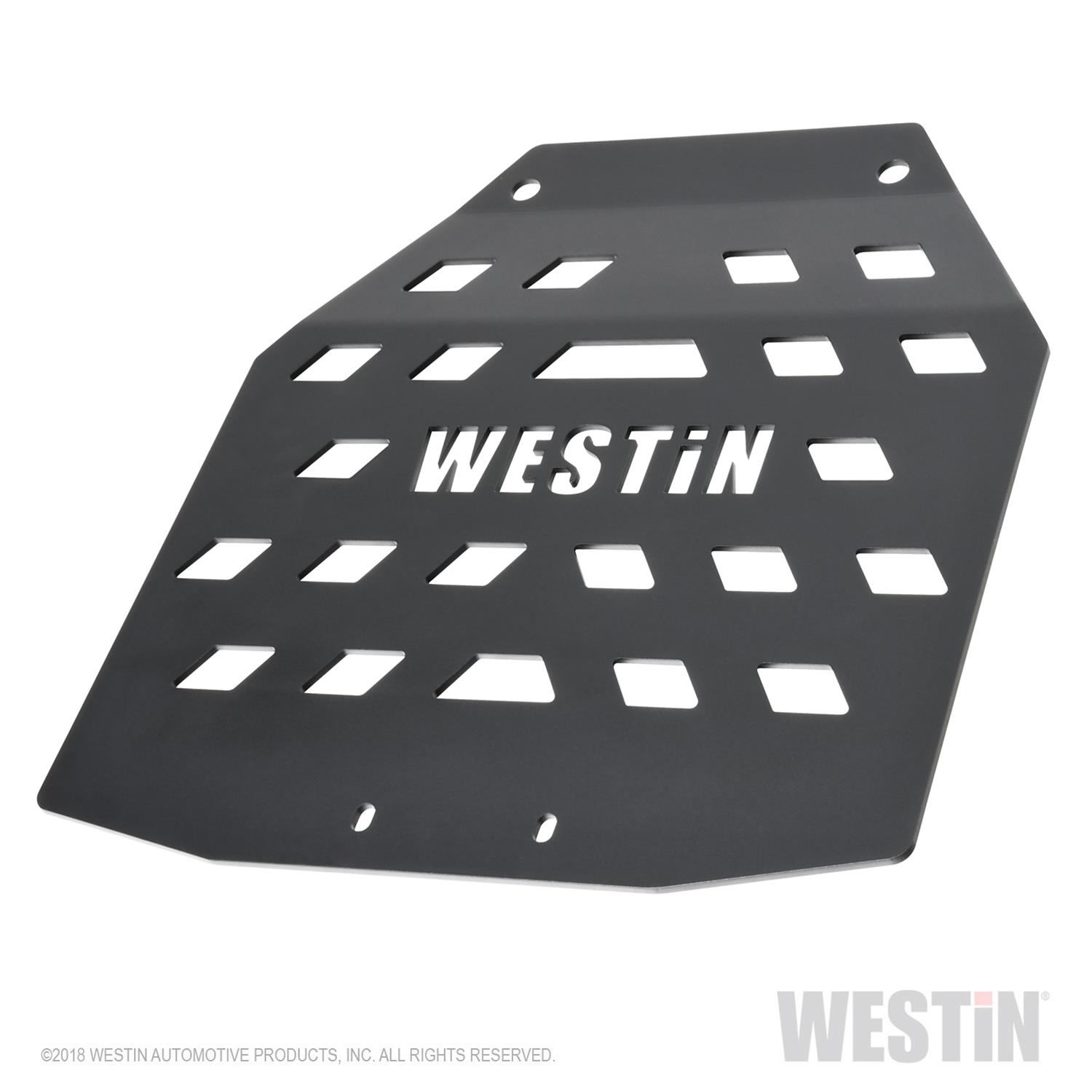 Westin/Snyper 18-21 Jeep Wrangler JL Transfer Case Skid Plate - Textured Black thumbnail 6