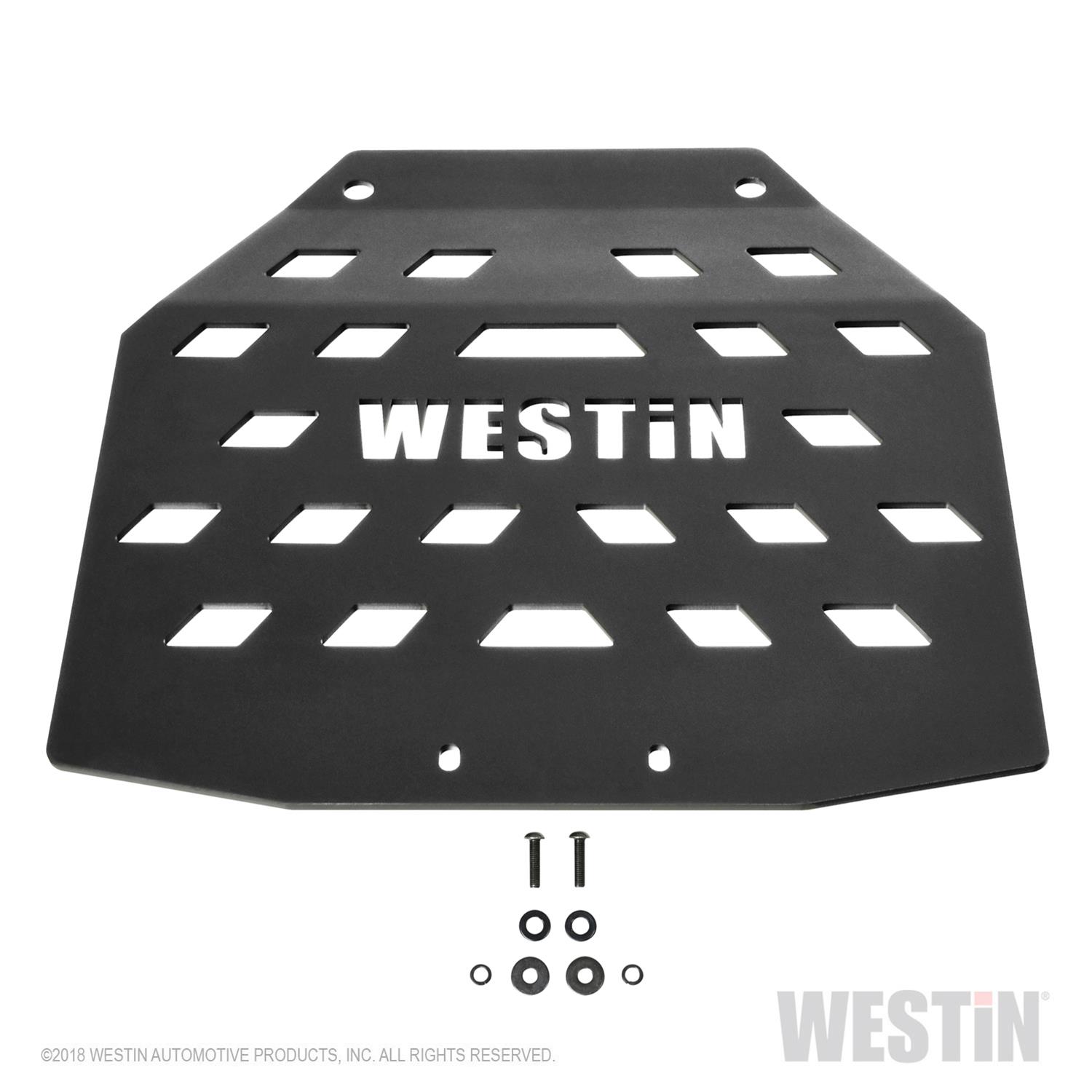 Westin/Snyper 18-21 Jeep Wrangler JL Transfer Case Skid Plate - Textured Black thumbnail 5
