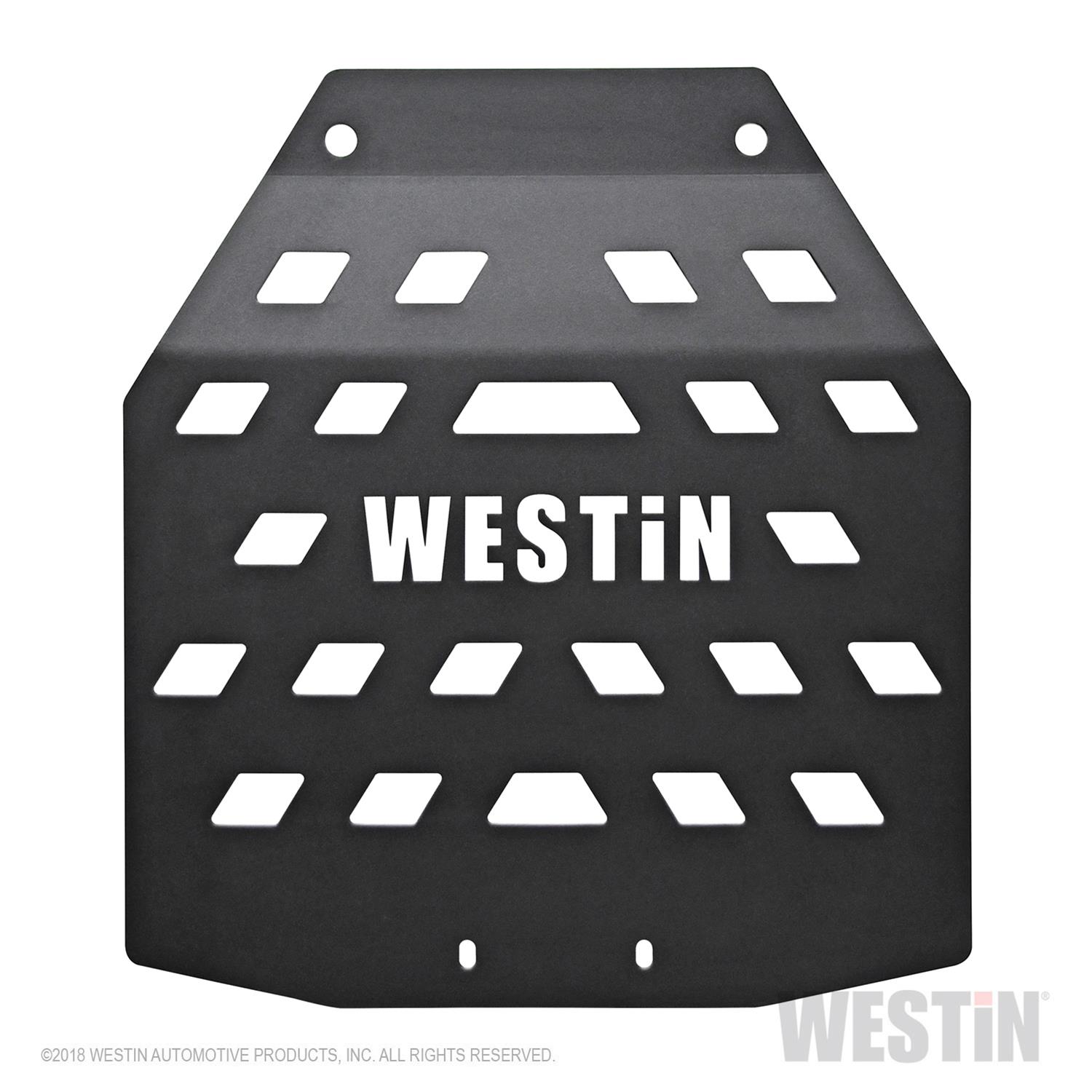 Westin/Snyper 18-21 Jeep Wrangler JL Transfer Case Skid Plate - Textured Black thumbnail 4