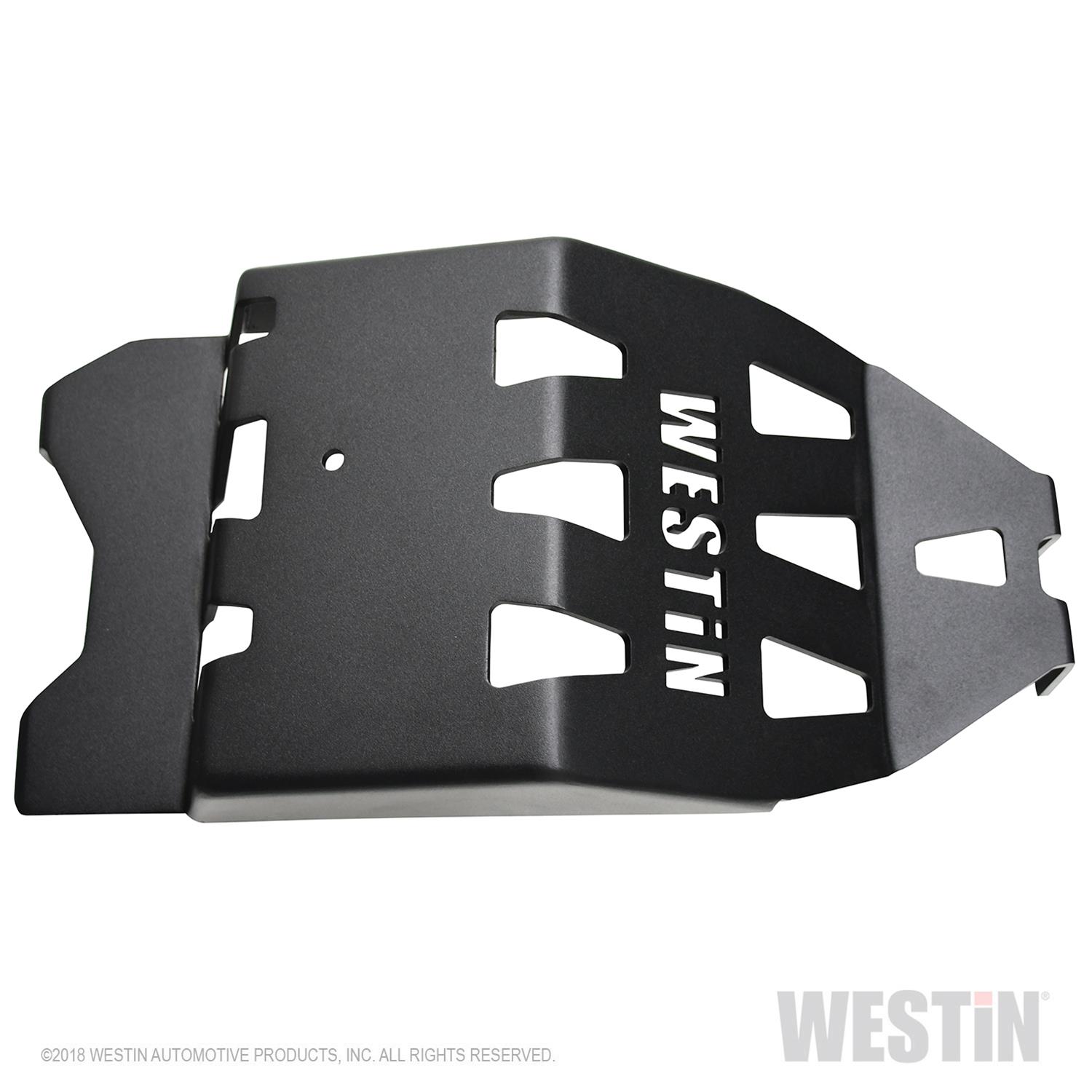 Westin/Snyper 18-21 Jeep Wrangler JL Oil Pan Skid Plate - Textured Black thumbnail 3
