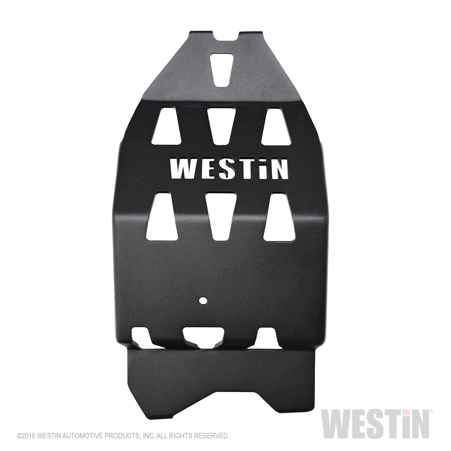 Westin/Snyper 18-21 Jeep Wrangler JL Oil Pan Skid Plate - Textured Black thumbnail 4