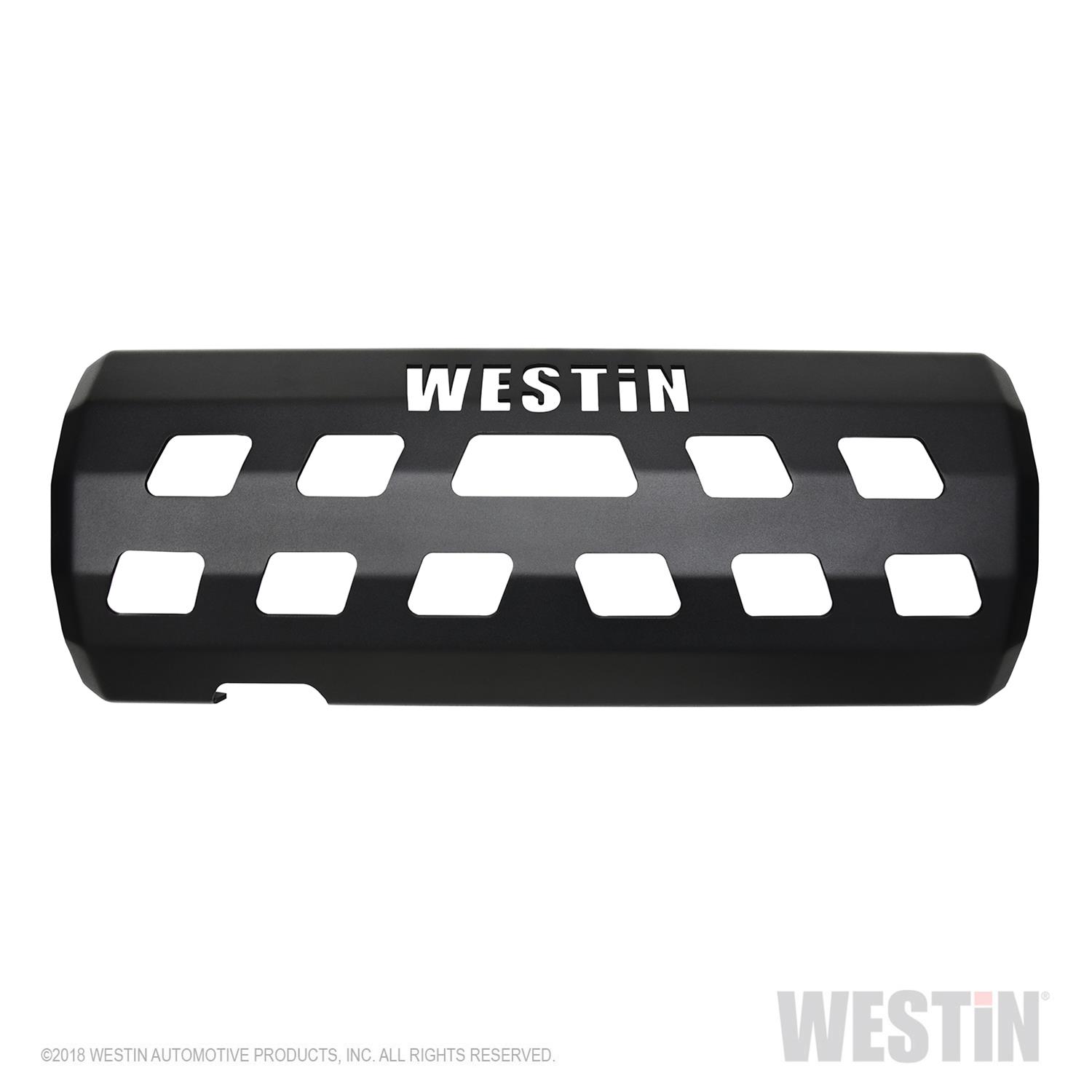 Westin 18-22 Jeep Wrangler JL (Excl. 4xe) Muffler Skid Plate - Tex. Blk thumbnail 5