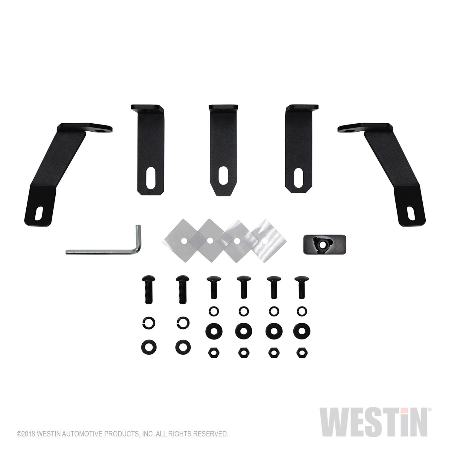 Westin 18-22 Jeep Wrangler JL (Excl. 4xe) Muffler Skid Plate - Tex. Blk thumbnail 4
