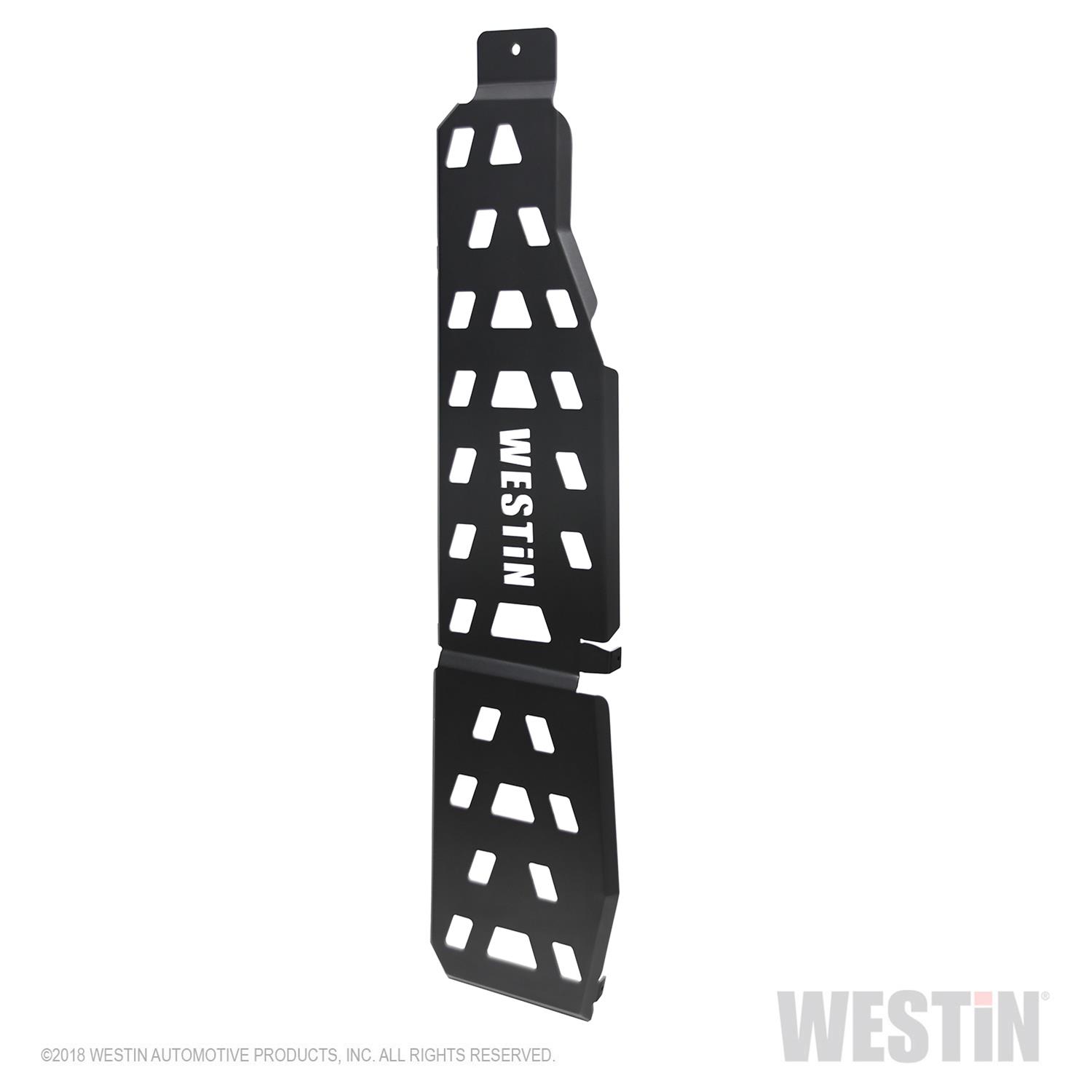 Westin 18-22 Jeep Wrangler JLU 4dr. (Excl. 4xe) Gas Tank Skid Plate - Tex. Blk thumbnail 5