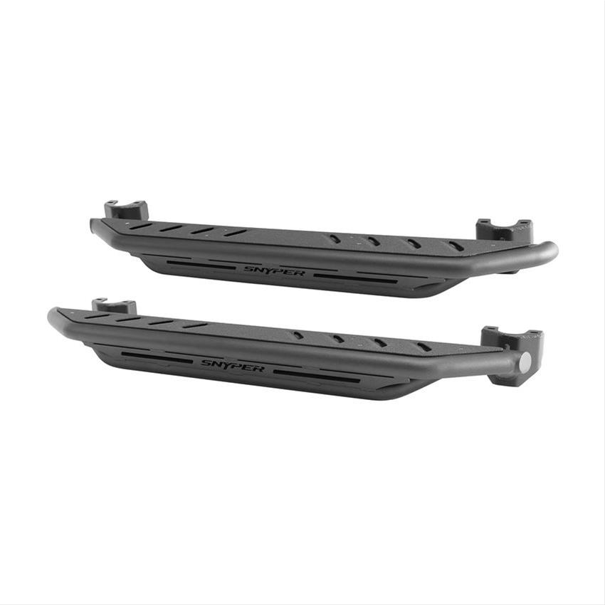 Westin/Snyper 07-17 Jeep Wrangler Triple Tube Rock Rail Steps - Textured Black thumbnail 6
