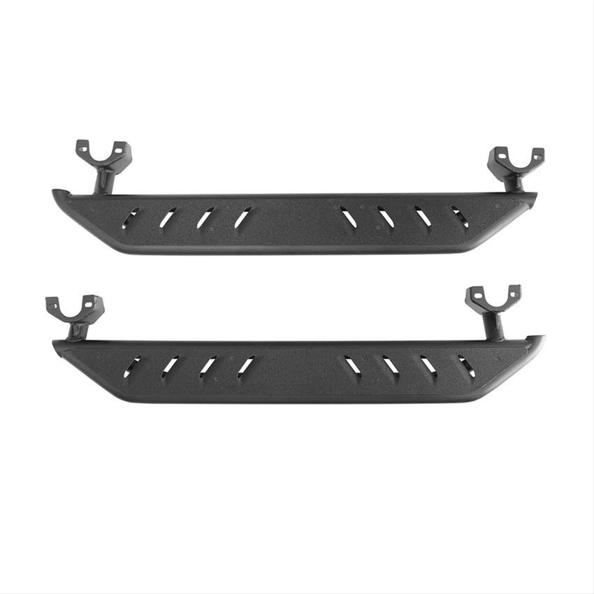 Westin/Snyper 07-17 Jeep Wrangler Triple Tube Rock Rail Steps - Textured Black thumbnail 4
