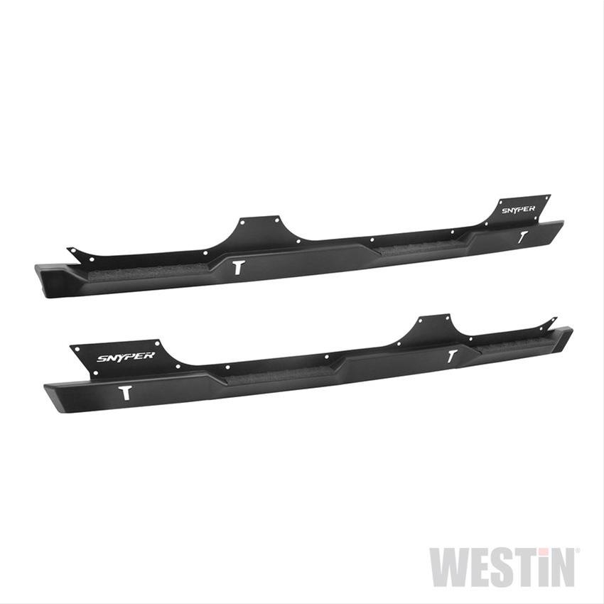Westin/Snyper 07-17 Jeep Wrangler Unlimited Rock Slider Steps - Textured Black thumbnail 8