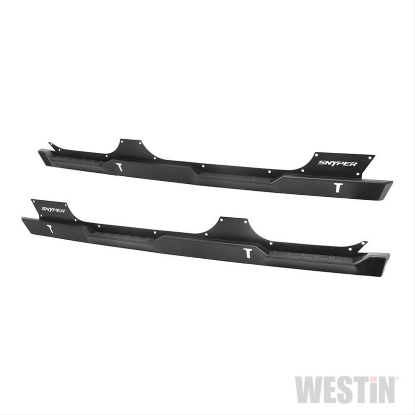 Westin/Snyper 07-17 Jeep Wrangler Unlimited Rock Slider Steps - Textured Black thumbnail 7