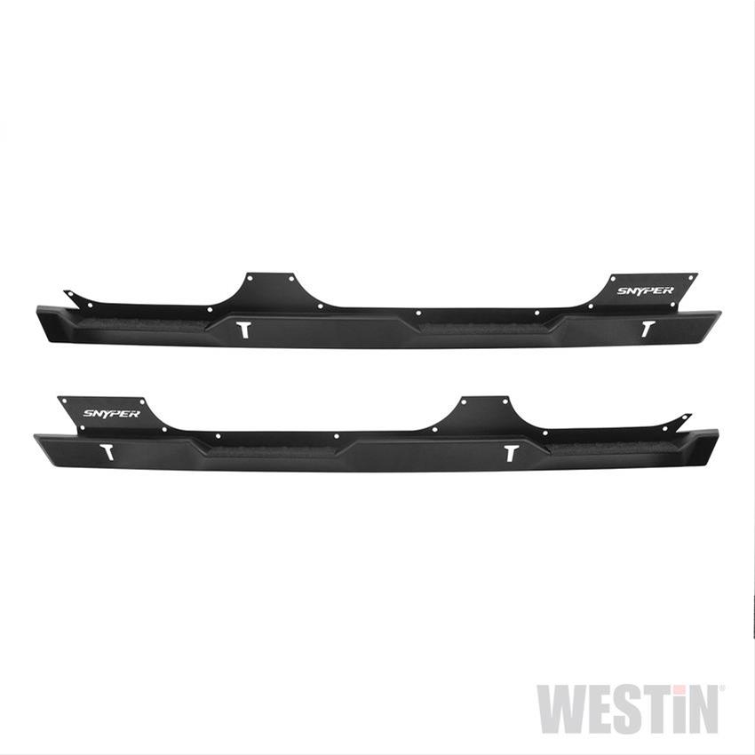 Westin/Snyper 07-17 Jeep Wrangler Unlimited Rock Slider Steps - Textured Black thumbnail 9