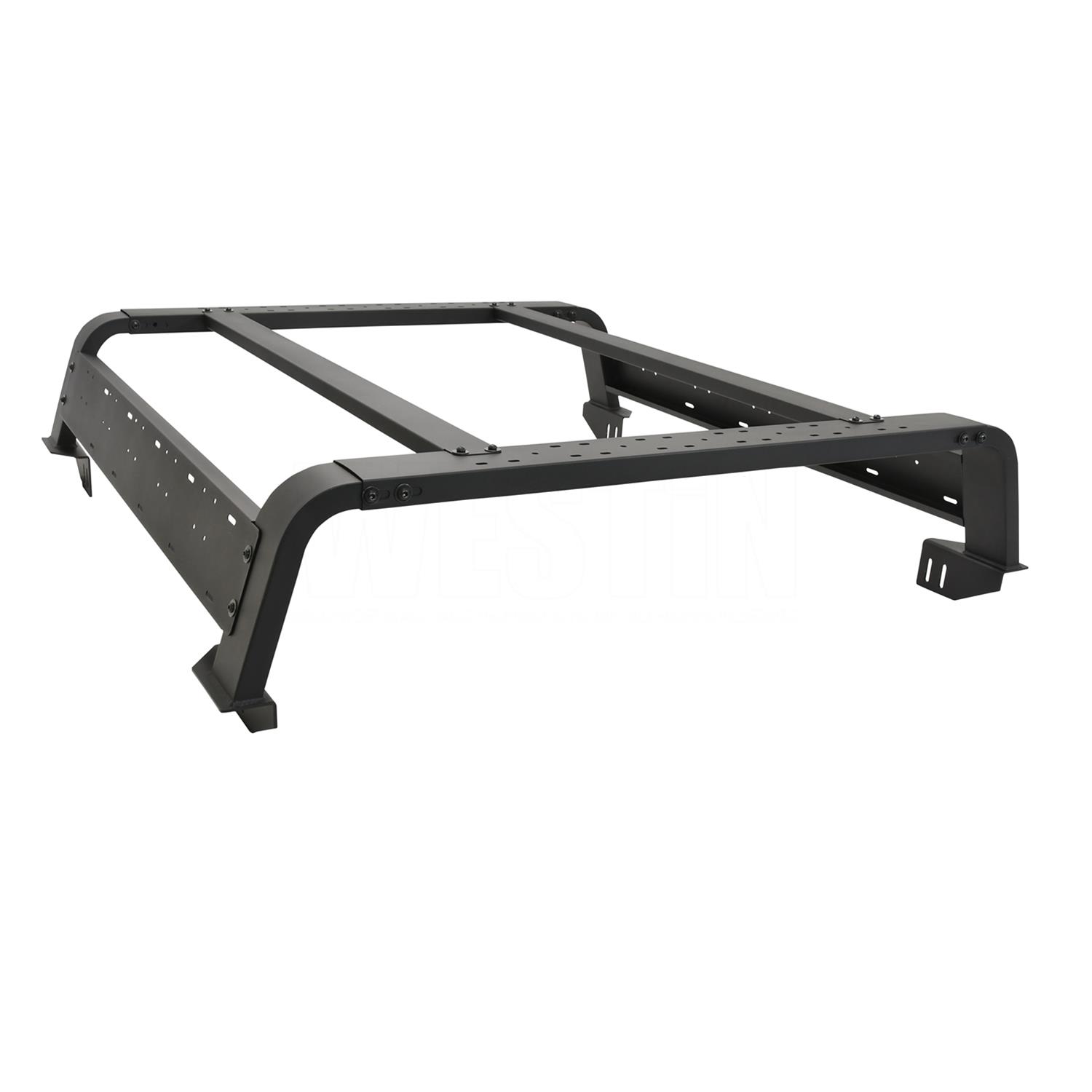Westin 05-21 Toyota Tacoma 6ft Bed Overland Cargo Rack - Textured Black (1x wes51-20015, 1x wes51-30015) thumbnail 9