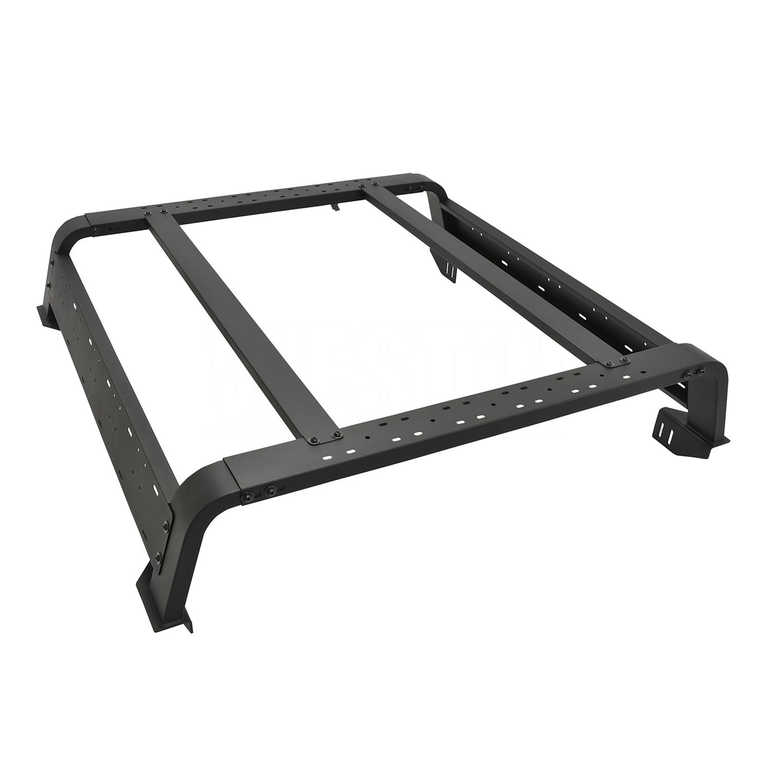 Westin 05-21 Toyota Tacoma 6ft Bed Overland Cargo Rack - Textured Black (1x wes51-20015, 1x wes51-30015) thumbnail 4