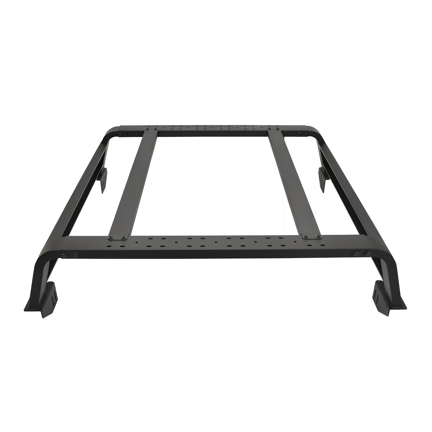 Westin 05-21 Toyota Tacoma 6ft Bed Overland Cargo Rack - Textured Black (1x wes51-20015, 1x wes51-30015) thumbnail 8