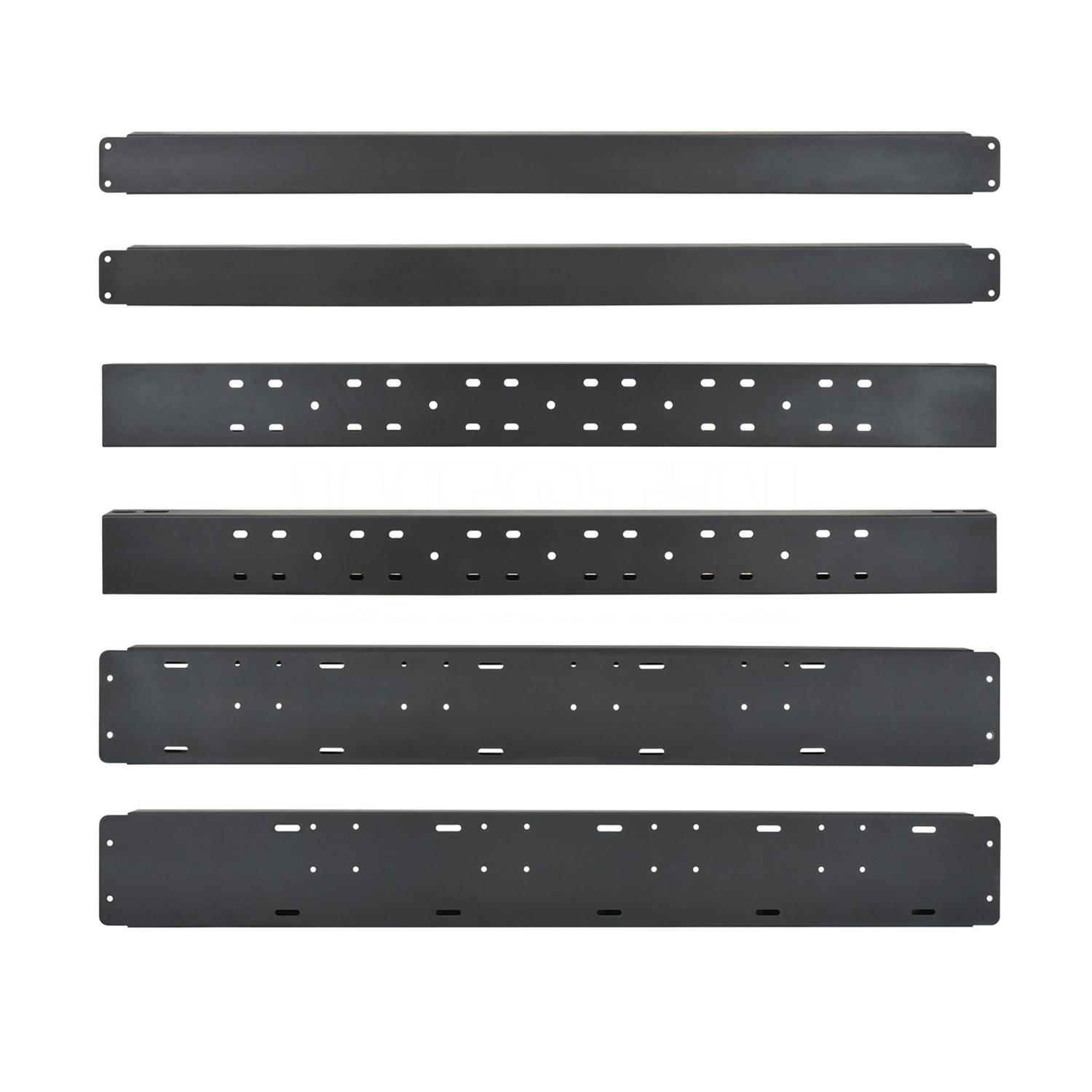 Westin Overland Cargo Rails 45in - Textured Black