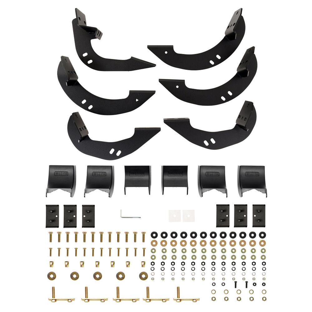 Westin 09-18 RAM 1500 CC / 10-24 2500/3500 CC HDX Running Boards - Tex. Blk thumbnail 2