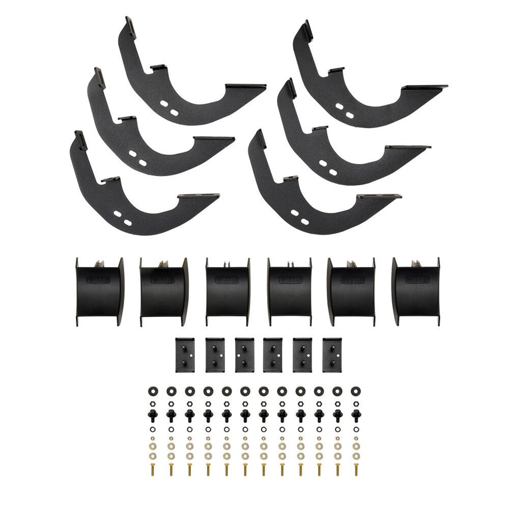 Westin 19-24 Chevrolet Silverado / GMC Sierra 1500 DC (Excl. LD/LTD) HDX Running Boards - Tex. Blk thumbnail 3