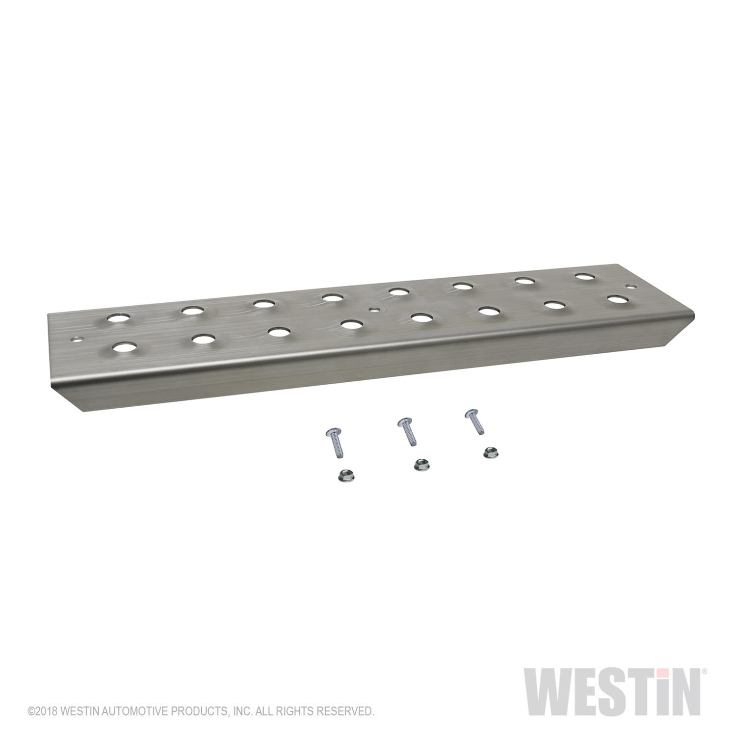 Westin 15in Step Plate w/screws (Set of 2)- Stainless Steel thumbnail 2