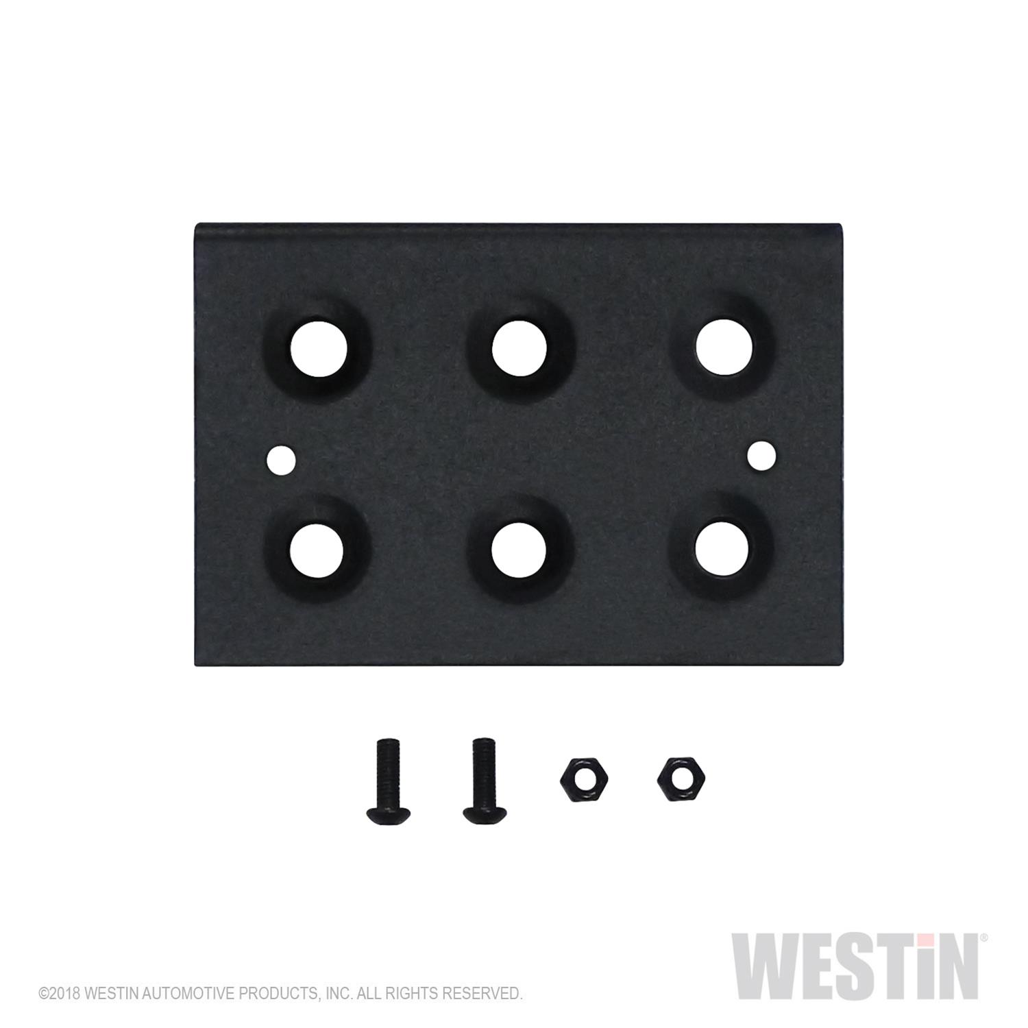 Westin Automotive Nerf Bar and Step Components 56-10003 Replacement pad kit includes 6 inch die stamped step pad fasteners