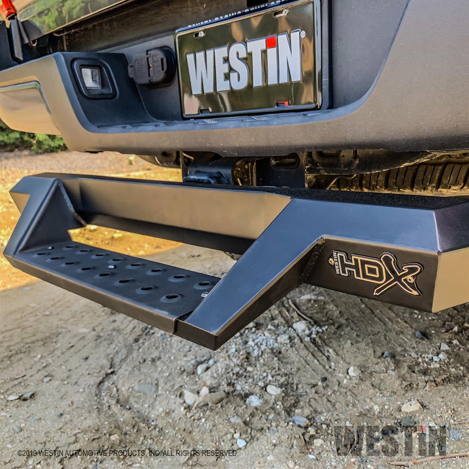 Westin HDX Drop Hitch Step 34in Step 2in Receiver - Textured Black thumbnail 3