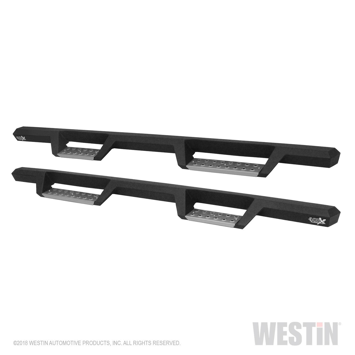 Westin 99-16 Ford F-250/350/450/550 Super Cab HDX Stainless Drop Nerf Step Bars - Tex. Blk thumbnail 9