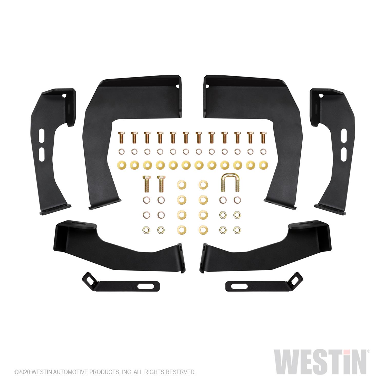 Westin 99-13 Chevy/GMC Silverado/Sierra 1500 Ext Cab HDX Nerf Step Bars - Textured Black thumbnail 5